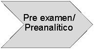 Flecha: cheurn: Pre examen/Preanaltico